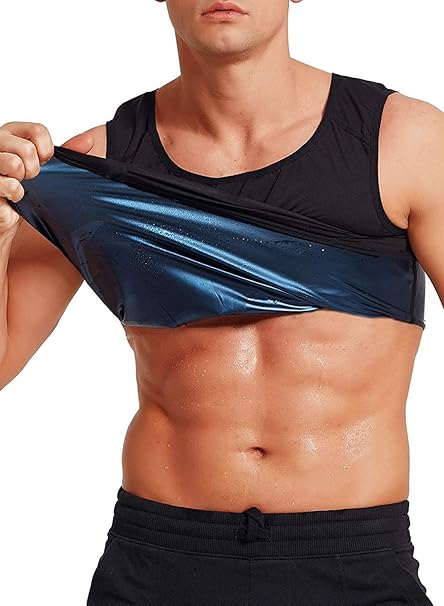 AMRIO Man Sweat Shaper and Sliming Vest for Weight Loss, Exercises and Fitness Fat Burning Shaper for Man & Women